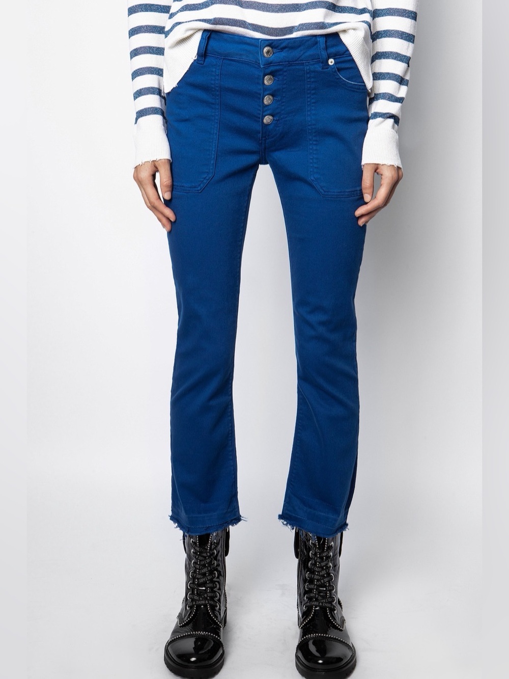 Zadig & Voltaire Londa Denim Colour Jean Size 28